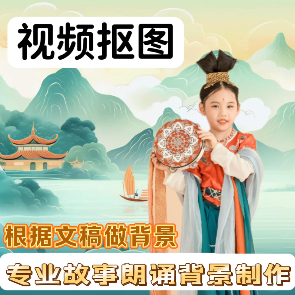 演讲英语朗诵参赛背景视频制作红短视频制作