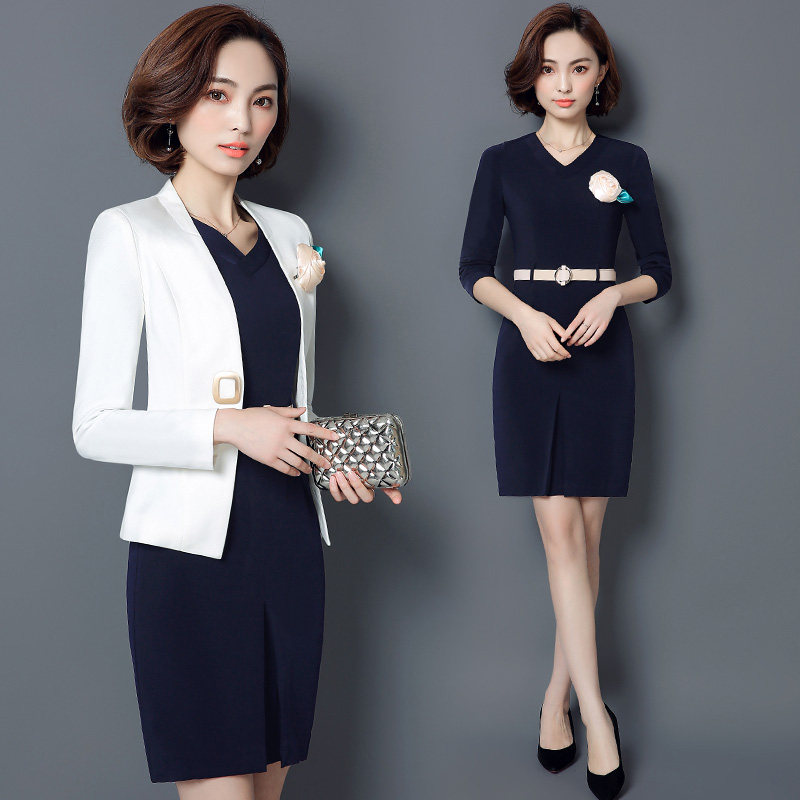 职业装女套裙时尚气质连衣裙ol西装外套两件套工作服面试工装套裙|msdalam kategori Butik wanita / wanita, menetapkan/pakaian seragam pelajar/seragam kerja, skirt kerjaya guaman - dari Buy2taobao.com untuk memberikan perkhidmatan ejen Taobao profesional membeli