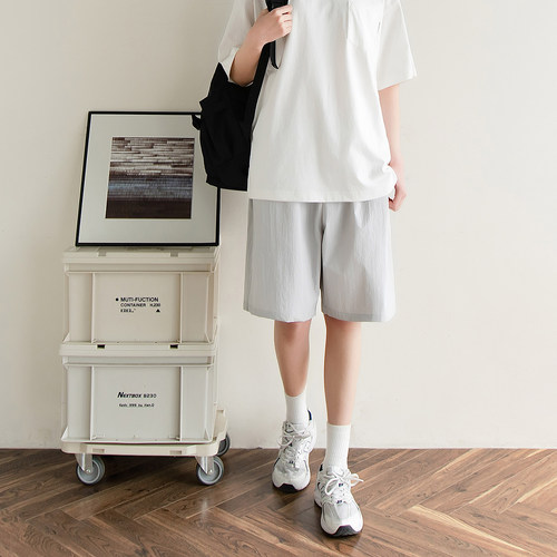 苏打汽水工作室宽松休闲薄款短裤