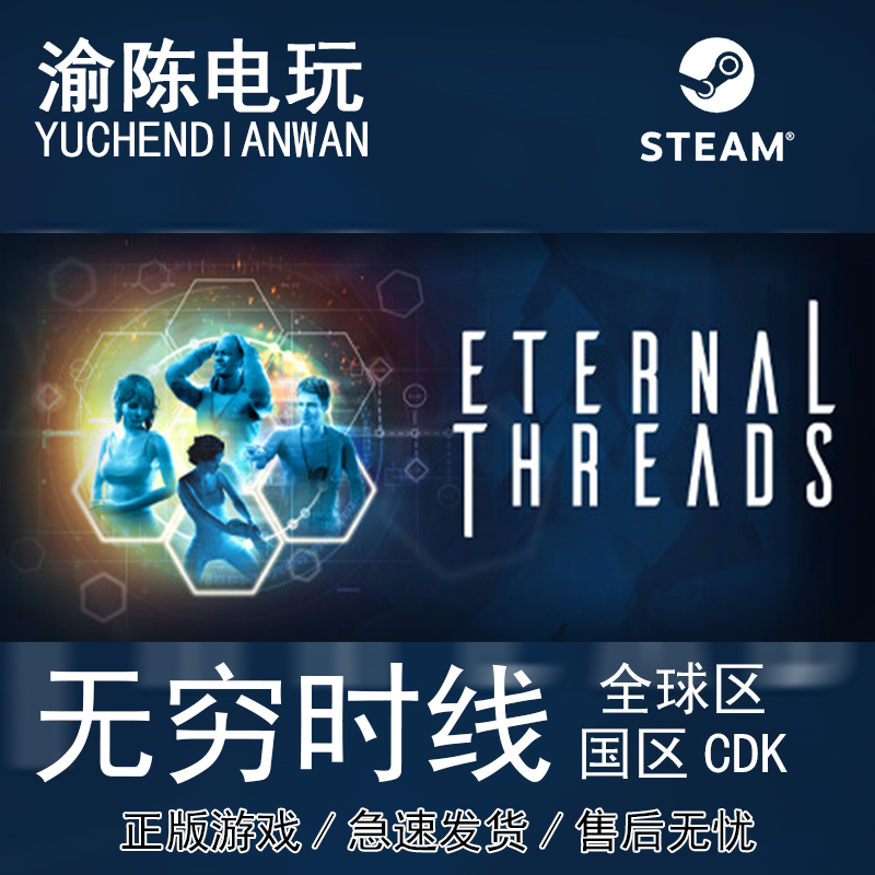 Steam正版 无穷时线 Eternal Threads 全球/国区cdkey激活码 电玩/配件/游戏/攻略 STEAM 原图主图