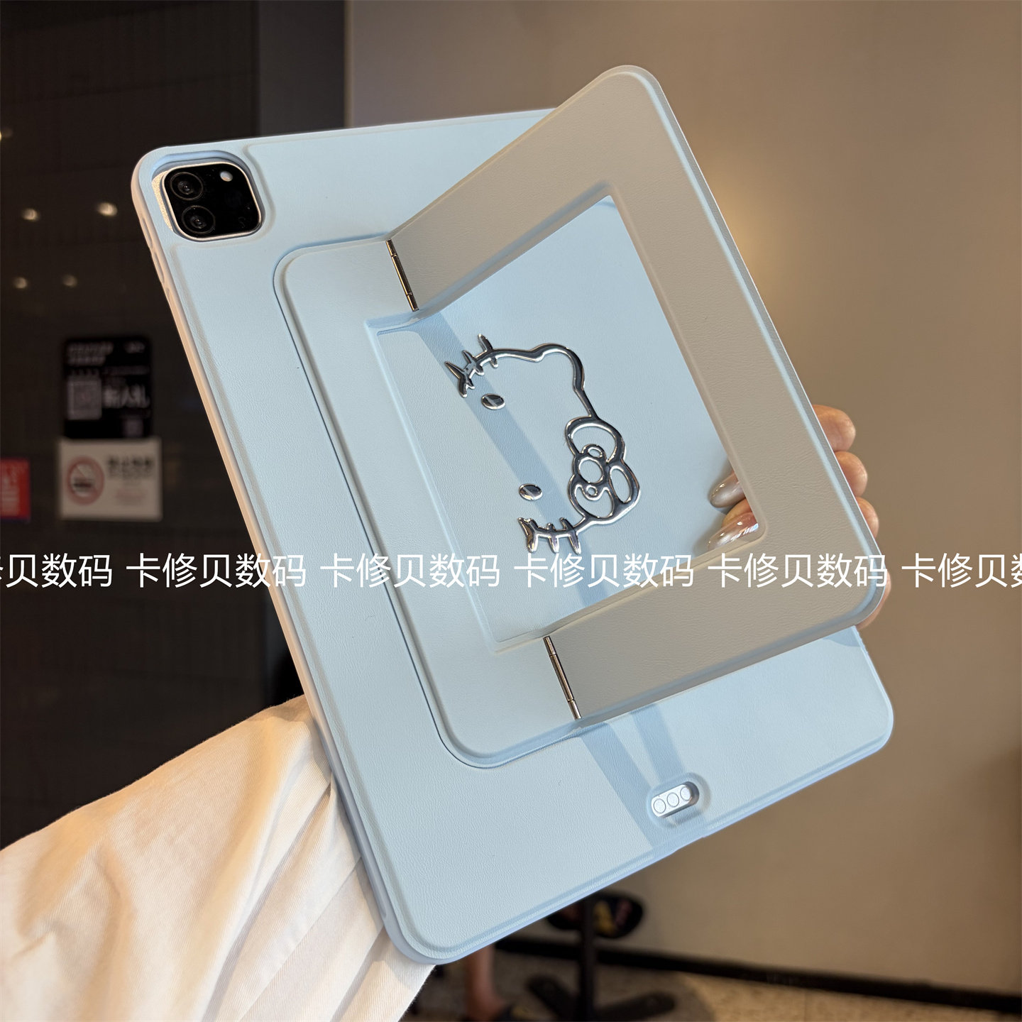 一体支点壳手持横竖支架适用苹果iPad11平板10保护套Pro第789代10.9全面屏Air13可爱10.2寸9.7防摔air6硅胶壳