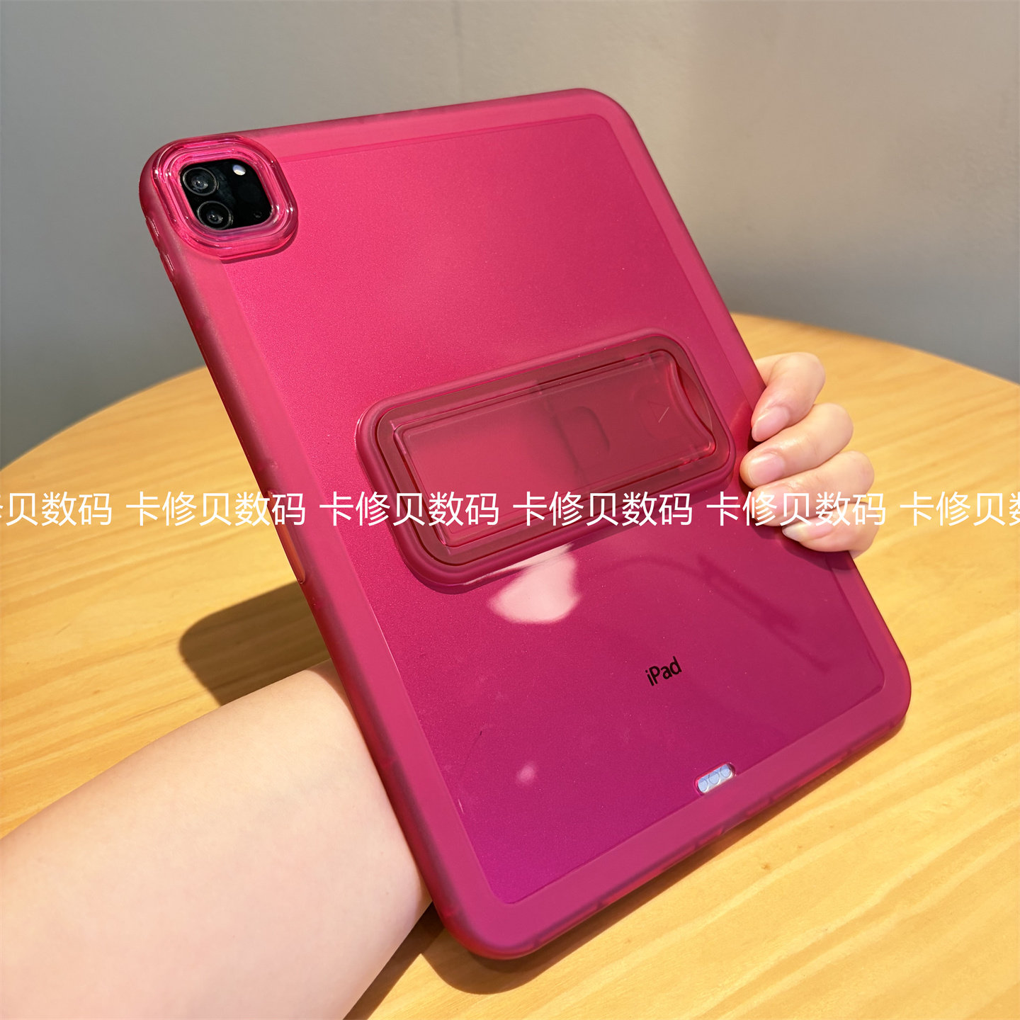 一体支架可调节适用苹果iPad11保护套a16第7/8/9代10.2简约air6纯色无面盖10.9寸9.7寸pro11硅胶mini5单后壳4