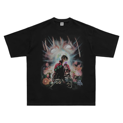 踢恩踢vintage复古男女美式T恤