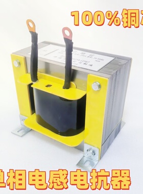 单相直流电感线圈交流电抗器40A2mH50Hz 扼流圈 阻流线圈谐波电感