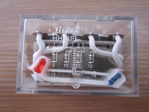 TiTCHA巨人HH64P/HH64PL小型中间继电器 220V 24V等 可代替LY4NJ