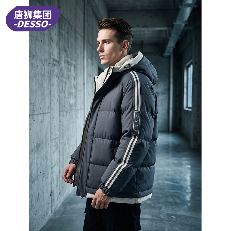 男士棉服2026冬季新款棉袄潮牌短款防风保暖加厚棉衣连帽外套03