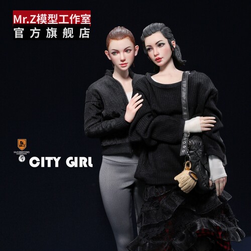 Mr.Z1/6比例可动包胶女兵人