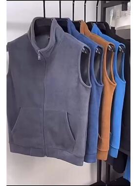 保暖背心男士中青年大码纯色打底衫内衣坎肩马甲上衣服秋冬装高街