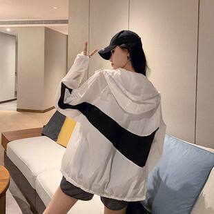 款休闲薄款外套防晒韩版夏季衣女新款百搭宽松大码学生轻薄