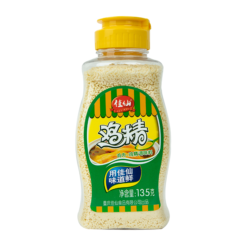 佳仙鸡精135g瓶装鸡精家用炒菜提味增鲜调料独立带盖使用方便