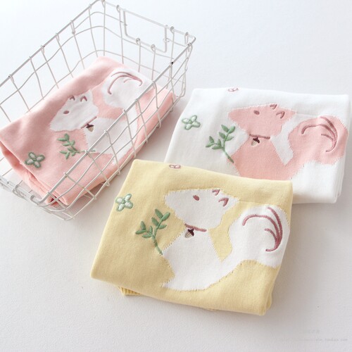 女童春秋装薄款针织打底纯棉毛衣