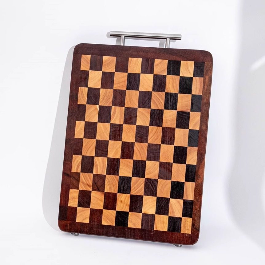 巧厨 尾货特价无蜡无漆加厚棋盘格菜板 耐砍剁不易开裂砧板,厨房/烹饪用具,砧板/菜板,淘宝优惠券,粉丝福利购,淘宝优惠卷