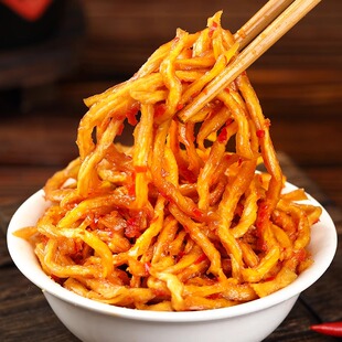 香辣木瓜丝下饭菜农家即食酱菜广西木瓜条咸菜开味腌菜榨菜丁瓶装