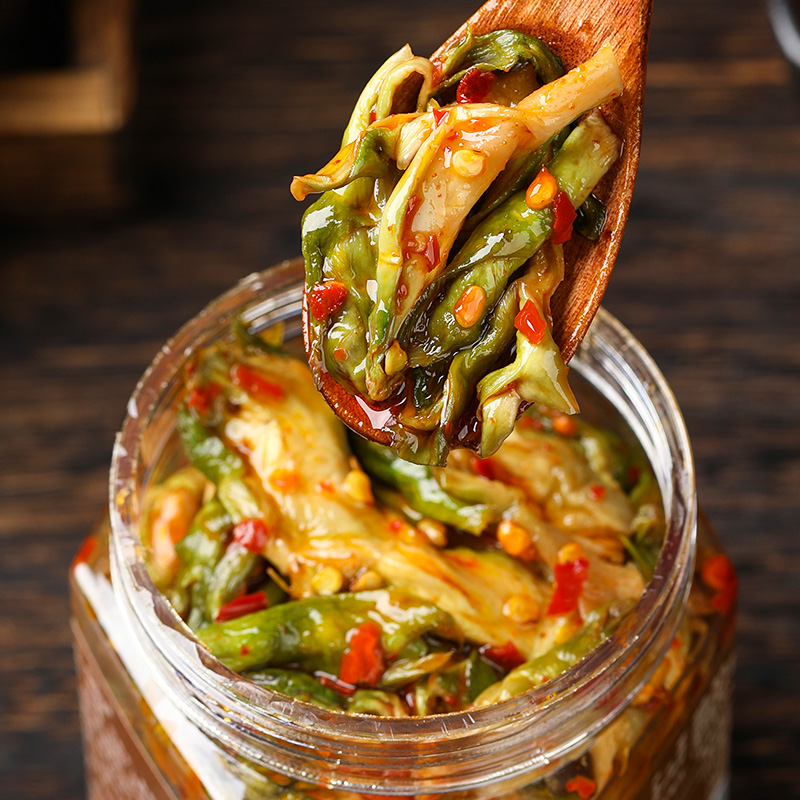 瓶装泡菜湖南特产开味麻辣儿菜