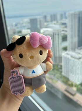 日本行李箱黑皮hellokitt