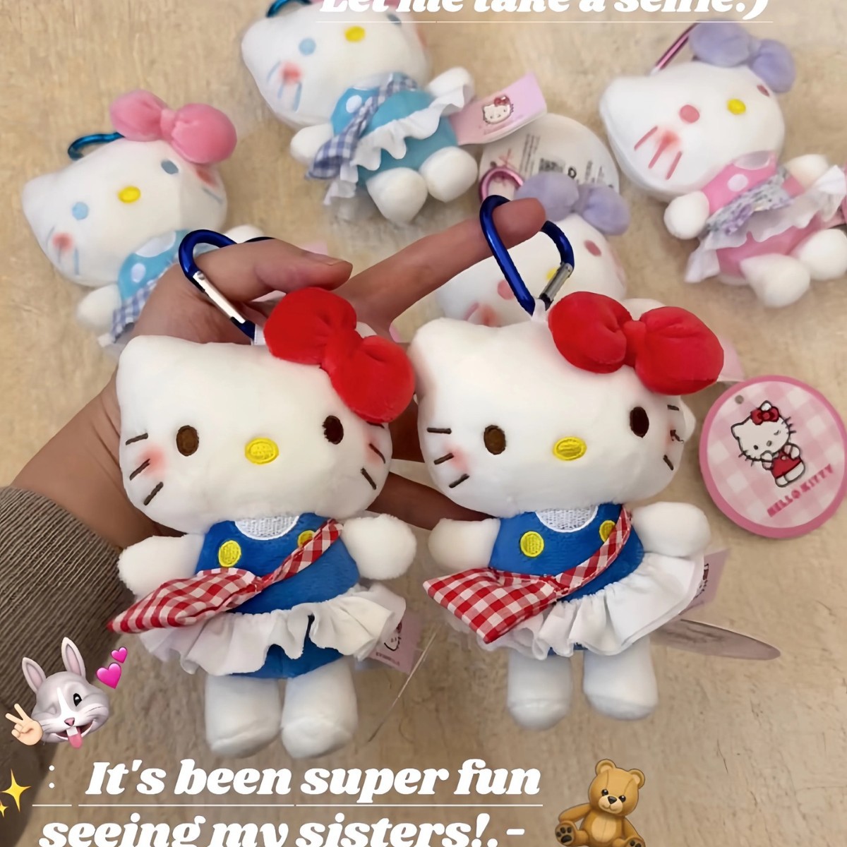 日本正版春游hellokitty