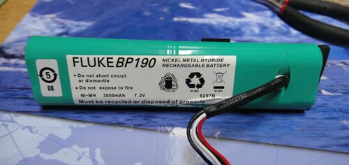全新福禄克FLUKE BP190 215C 225C 190b  f199c 192B 仪表电池
