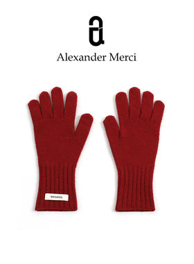 Bi入100%羊毛超暖和高级手套 AD26S10402