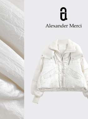 【白月光】高定醋酸新国标90白鸭绒外套 D25T110504