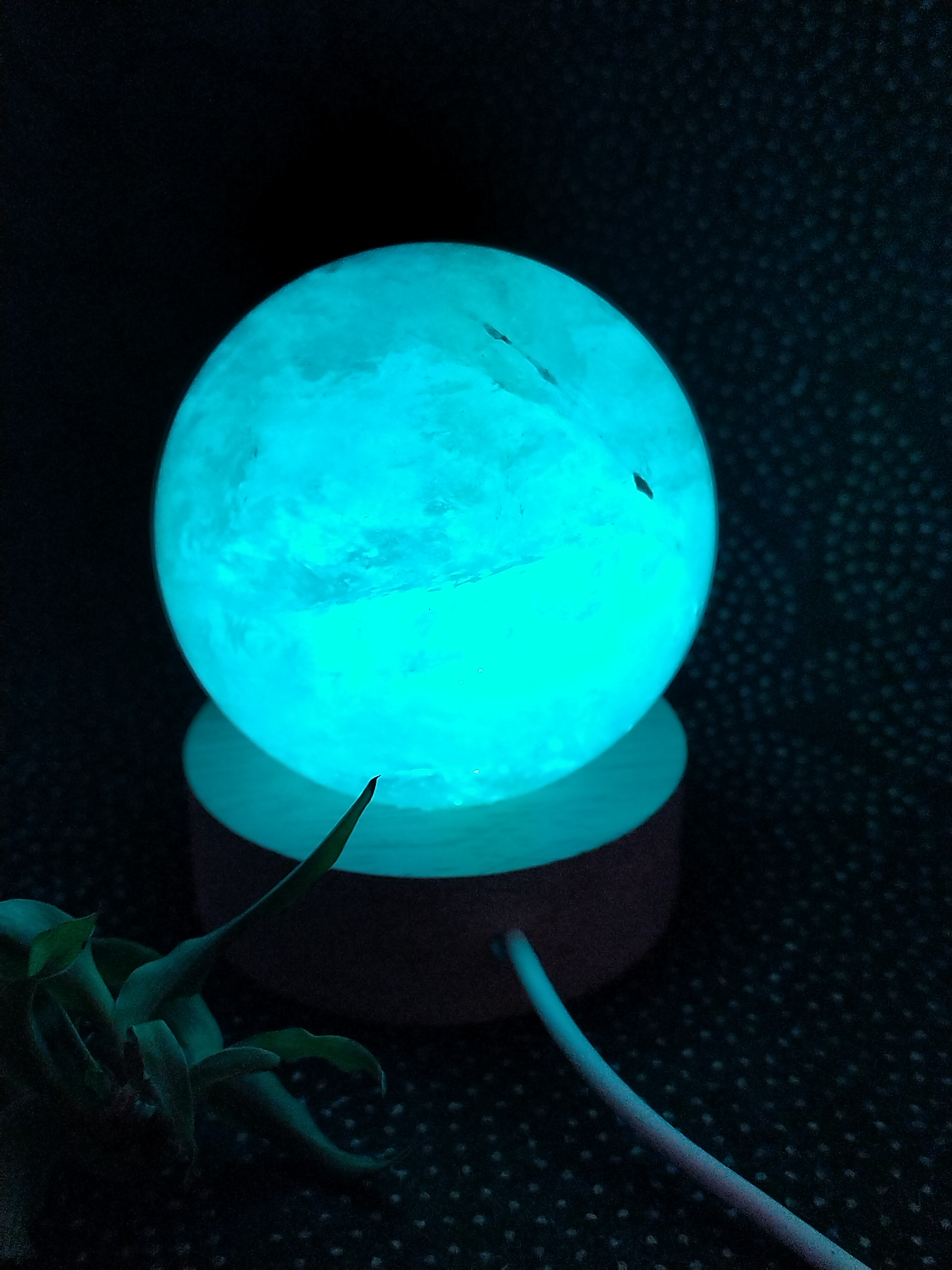 天然水晶小夜灯居家卧室工艺品摆件创意旅游节曰喜庆纪念遗赠礼品