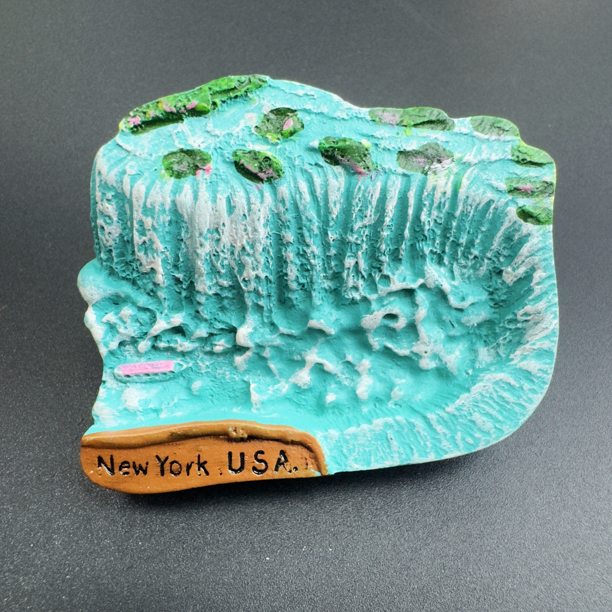 树脂美国纽约尼亚加拉文创冰箱贴