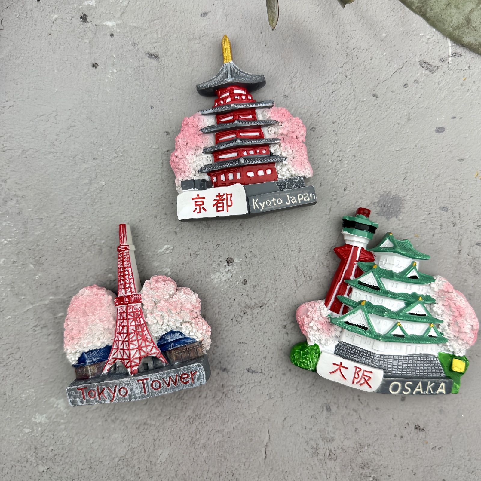 日本京都大阪旅游纪念品冰箱贴