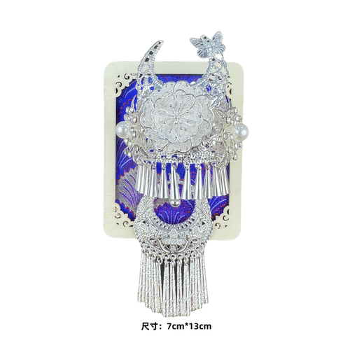 贵州苗族手工千户苗寨江西云南西双版纳孔雀冰箱贴文创纪念品