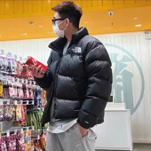 现货 700蓬连帽外套男女冬 保暖加厚短款 美版 1996羽绒服防水大码