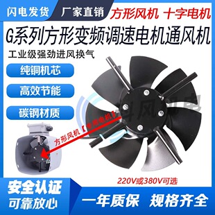 方形格兰富变频电机散热风机电机GR-71A 80A 90A G100A 112A 132A