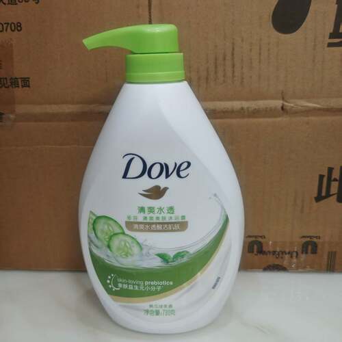 多芬沐浴露清爽水透沐浴乳720g