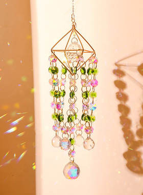 梦幻水晶太阳捕手挂件