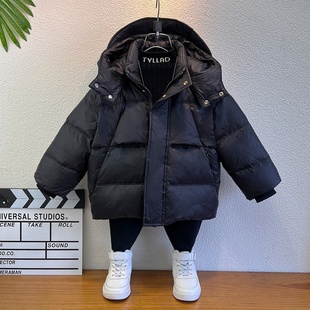 童装男童羽绒服爆款2025冬装新款儿童男款大童冬季加厚防寒服外套