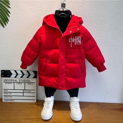 儿童棉服2025新款男童