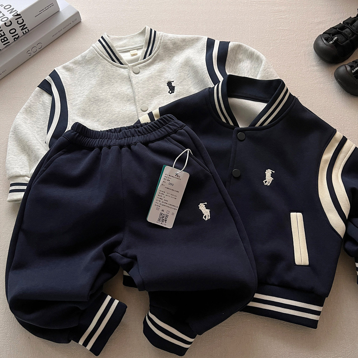 男童秋装套装2025新款儿童运动衣服帅气宝宝冬装外套加绒卫衣卫裤,童装/婴儿装/亲子装,套装,淘宝优惠券,粉丝福利购,淘宝优惠卷