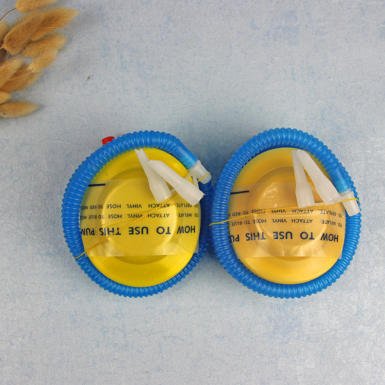 婚庆用品婚礼结婚布置婚房装饰气球便捷迷你脚踩游泳圈打气筒