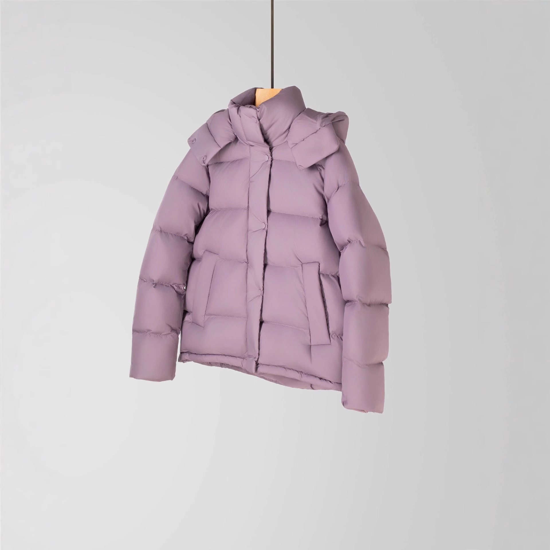 【Higine系列】lu经典~四格五格90白鸭绒羽绒服冬女G1029