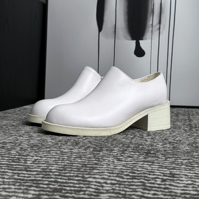 一件新款6m增高白色皮鞋男内外全头层牛皮高级感透气潮男鞋