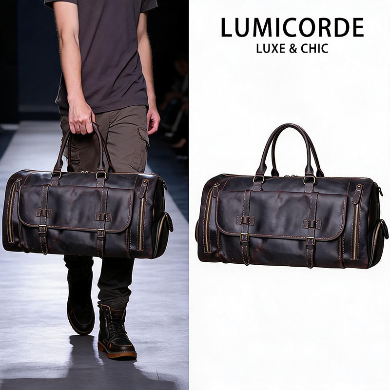 Lumicorde真皮大容量旅行包