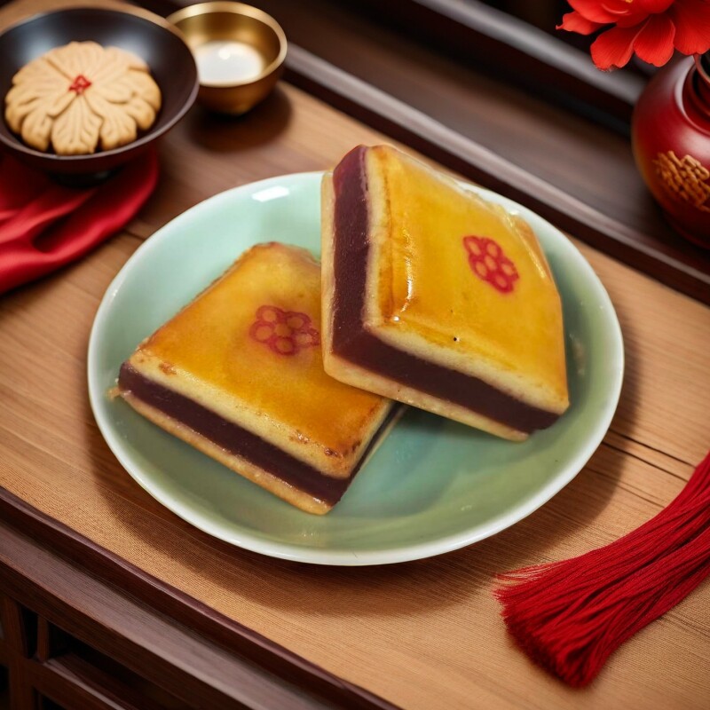 天津特产老城里糕点红果山楂京糕饼京糕排酸甜可口500g