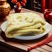 死面饼大饼饼丝真空包装 天津特产家庭风味小吃 烙饼