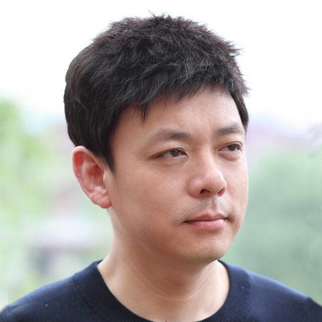 假发男短发韩版帅气中老年头套真人发丝平头寸头真发短直发假发套