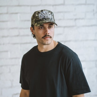 Profile Woodland Mid Camo Hat美复古潮牌迷彩软顶棒球帽 Dark