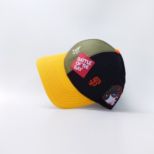 Bay Battle the snapback潮牌致敬NBA世界大赛棒球帽