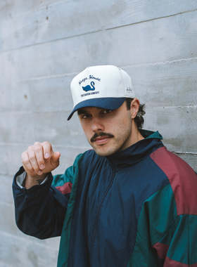 Vintage Swan | Black & Natural Hat Huega House加州复古棒球帽