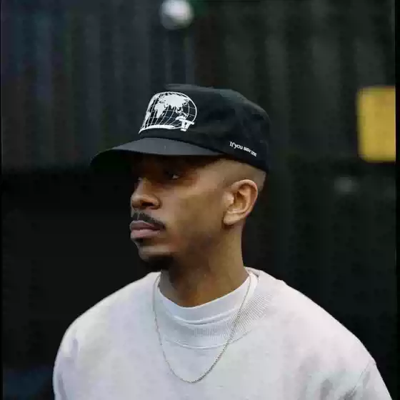 Silver Surfer & Noir Tba Caps London Street Fashion Brand Earth Embroidery Soft Top Hat Hip-Hop