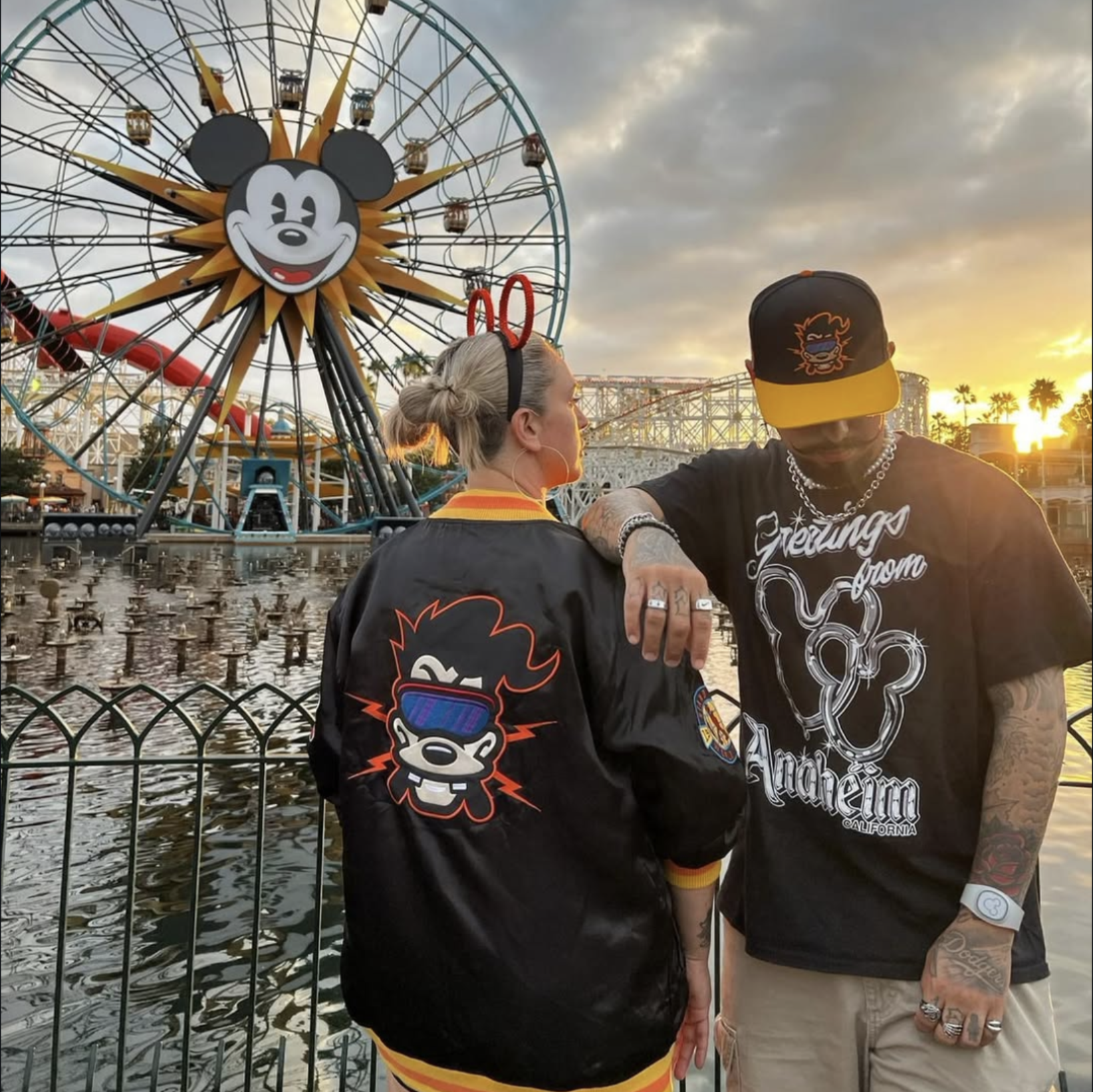 HM Ghosts Black Snapback – Park Friends美潮牌高飞刺绣嘻哈帽