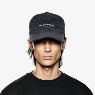 MKI MIYUKI ZOKU V2 Mohair Feel Baseball Cap英潮牌羊毛棒球帽