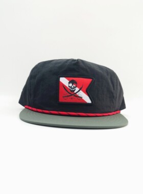 Haggard Pirate Diver Down Surf Hat美加州冲浪海盗骷髅头软顶帽