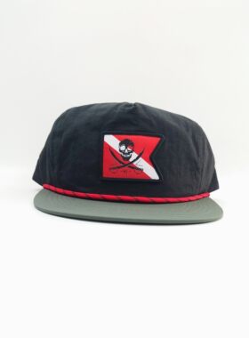 Haggard Pirate Diver Down Surf Hat美加州冲浪海盗骷髅头软顶帽