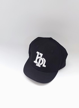 香港Bh街头休闲潮牌短舌帽 超轻速干短帽檐棒球帽刺绣鸭舌帽弯檐